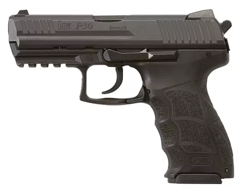 P30 V3 9MM DA/SA 10+1 NS # | 81000110 | REAR DECOCKER