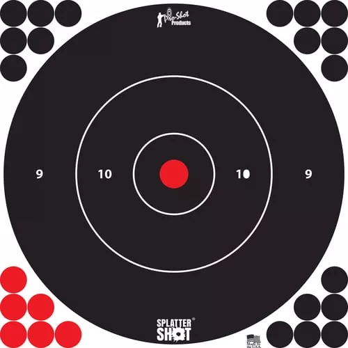 Pro-Shot 12BWHTE5PK SplatterSh