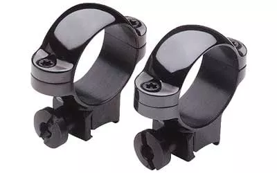 RIMFIRE RINGS 1" HIGH BLK DVTL