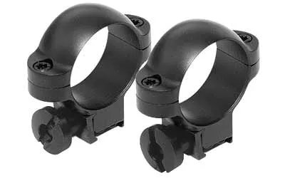 RIMFIRE RINGS 1" MED BLK DVTL
