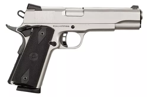 ROCK ISLAND STD 45ACP 5" 8RD NCKL