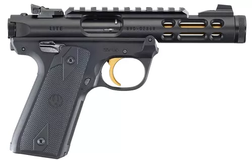 RUGER MRK IV LITE 22LR 4.4" BLK 10RD