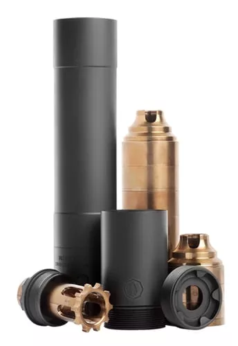 Rugged Obsidian45 ADAPT Modular Direct Thread Suppressor 45 Auto Black