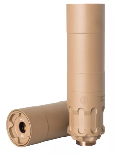 Rugged Obsidian9 ADAPT Modular Direct Thread Suppressor 9mm Luger - FDE