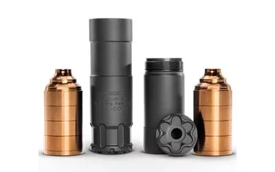 Rugged Oculus22 ADAPT Modular Direct Thread Suppressor .22LR Black