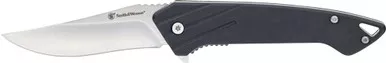 S&W Knife OPS Recurve Folder 3" Stainless/Black Drop Point