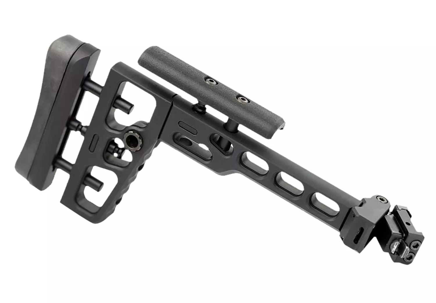 Samson S.A.S. Black Anodized Folding Picatinny Adapter