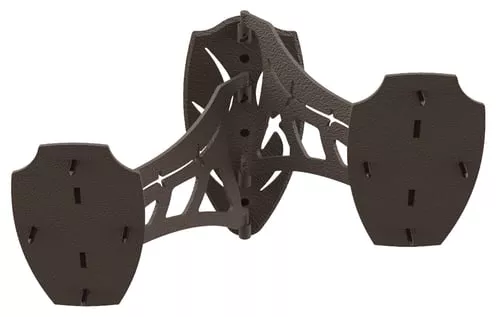 Skullhooker SKHDSMBRN Dual Sho