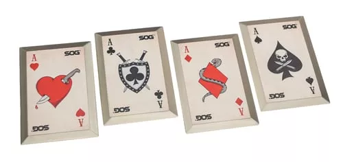 SOG Knives Throwing Death Card