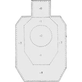Speedwell Official IDPA Target