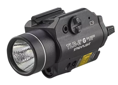Streamlight TLR-2 G Gun Light Black Anodized 300 Lumens White LED/Green Laser