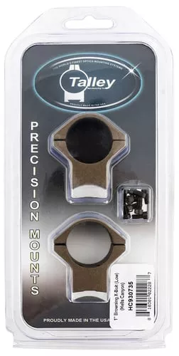 TALLEY RINGS LOW 1" BROWNING X