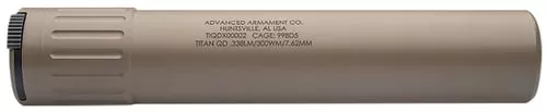 TITAN-QD 338LM FDE SILENCER |