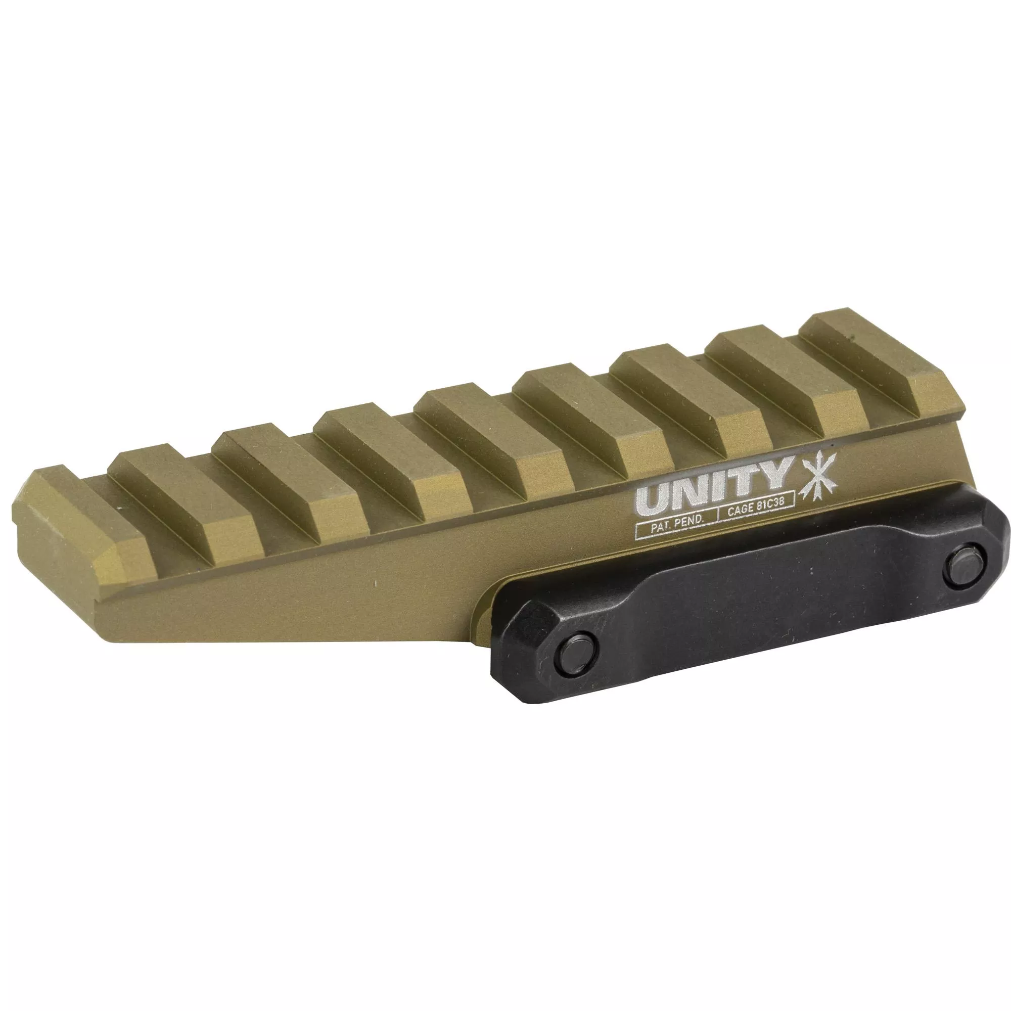 Unity Tactical LLC Fast Red Dot Riser, FDE Anodized (FST-ORF)