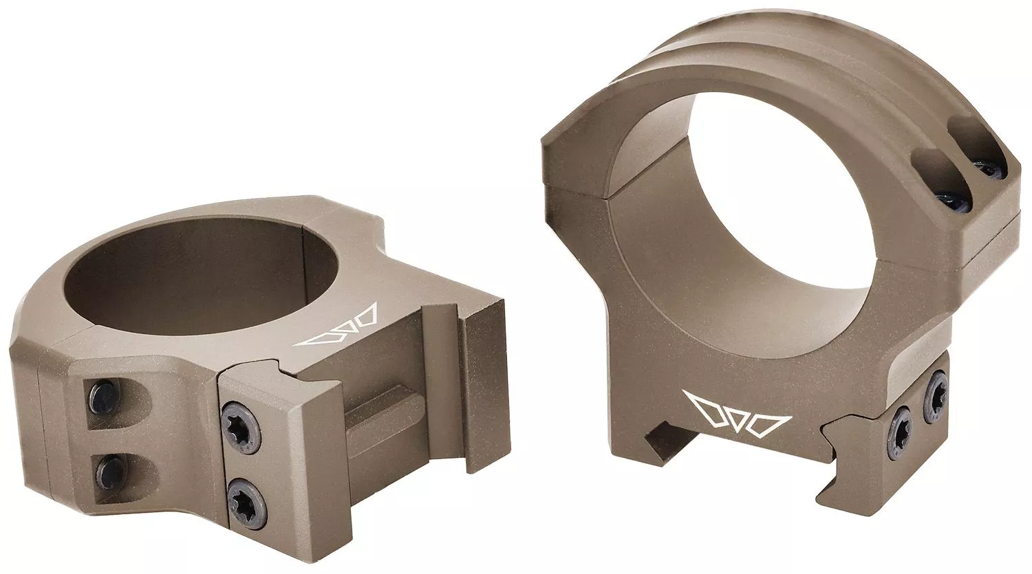 Warne 8515TM Hyperlite Rings, 30mm, High, Dark Earth Cerakote