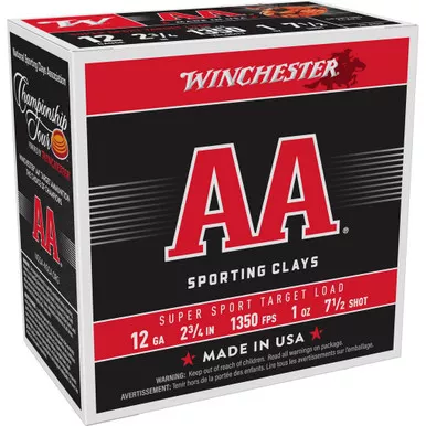 Winchester AA Sprt SC 12GA 2.75 #7.5