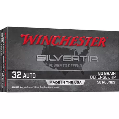 Winchester Silvertip 32AUTO 60gr JHP