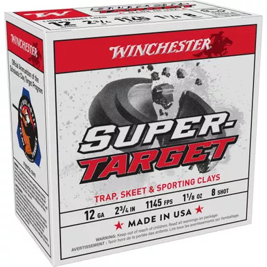Winchester Suprtrgt 12GA 2.75" #8