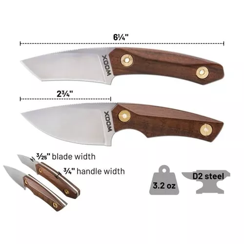 Woox Bad Boy Fixed Knive 2-3/4