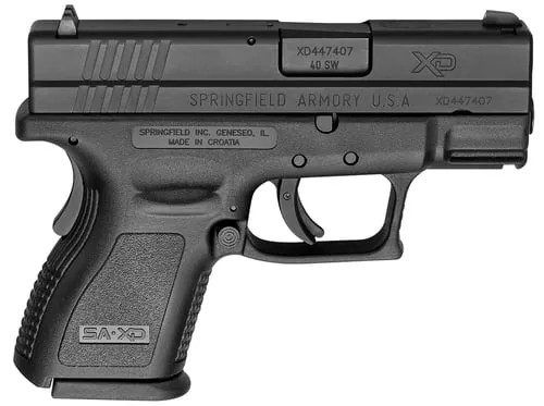 XD SUB-COMPACT 40SW BLK 10+1 | XD ESSENTIALS PACKAGE | CA